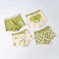 thumbnail image 2 of MIASHUI Boys Underwear Breathable Cotton Boys Cartoon Boxer Briefs 4 Pack,4-5 Years, 2 of 6