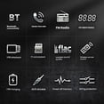 thumbnail image 4 of JASKFLY Plastic Car Player 12V Car MP3 Player Bluetooth 5.1 Radio with Lossless Sound Quality,, 4 of 9