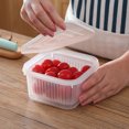 thumbnail image 4 of spellwife Boîte de Rangement Alimentaire en PP Scellée pour Fruits Frais, Fournitures de Cuisine, 4 of 9
