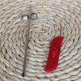 thumbnail image 3 of 4Pcs Stainless Steel Fruit Shape Spiral Coils Creative Modeling Cucumber Rotating Artistic Dish Cool Vegetable Cutter Carving Tool (Red), 3 of 7