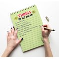 thumbnail image 4 of Inkdotpot To Do List Notepad 6 X 9 Paper Stationery, Things In My Head To Do List Floral Spiral Notepad Daily Checklist- Motivational Organizer Planner List Pad- Notepad Tear Off (50 Sheets), 4 of 5
