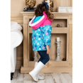 thumbnail image 4 of Rugged Bear Girls' Winter Jacket Hooded Coat Outwear, 4 of 7