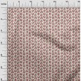 thumbnail image 3 of oneOone Georgette Viscose White Fabric Florals Craft Projects Decor Fabric Printed By The Yard 42 Inch Wide, 3 of 4