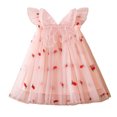 thumbnail image 3 of WEAIXIMIUNG Robes pour Filles Taille 14-16 Été Robe Sans Manches pour Fête de Vacances Robe de Danse Vêtements, 3 of 7