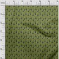 thumbnail image 2 of oneOone Cotton Poplin Fabric Leaves & Floral Block Decor Fabric Printed BTY 56 Inch Wide, 2 of 4