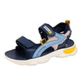 thumbnail image 1 of MIASHUI Sports Sandals for Boys and Girls Open Toe Soft Soled Beach Shoes,Blue,10, 1 of 8