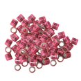 thumbnail image 1 of ziyahi 100 Pcs Anneaux Dove en Aluminium Plasitc pour Pigeons, 1 of 7