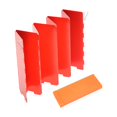 thumbnail image 2 of koolsoo Camping Stove Windscreen Folding Backpacking Outdoor Stove Windshield Red, 2 of 9