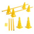 thumbnail image 1 of Siruishop Dog Agility Hurdle Cone Set Equipment for Exercise Jumps Competition 32CM, 1 of 8