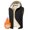 c01Black, variant on LNWUY Men's Premium Puffer Vest with Thick Woolen Lining, Windproof, Durable, Lightweight Warm for Outdoor Winter Activities and Everyday Comfort Black L