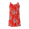 thumbnail image 5 of Ovzne Robes pour Femmes Robe Mode Robe Décontractée pour Femmes Imprimée Sans Manches Robe Grande Taille Robe Imprimée Liquidation, 5 of 5