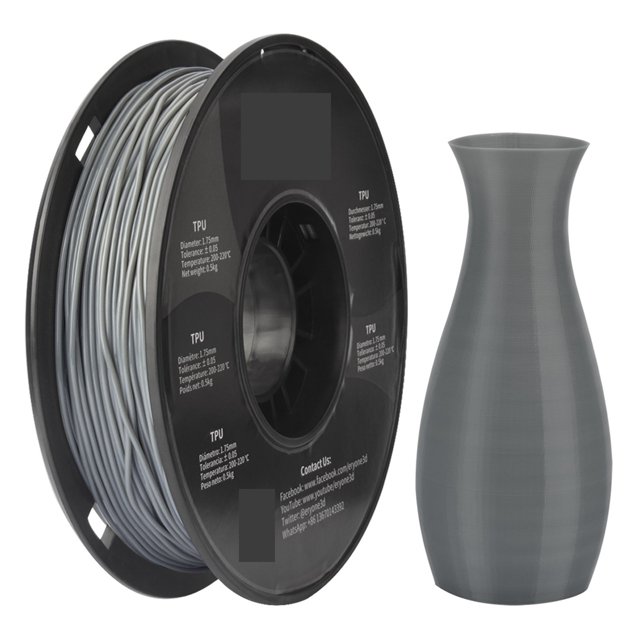 Flexible TPU Filament 1 Spool 0.5kg 1.75mm Softness TPU Filament For 3D Printer ,Easy to Use