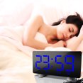 thumbnail image 1 of EGNMCR LED Radio Digital Alarm Clock Creative Snooze Electronic Clock Dual Alarm Configuration FM Radio FM 7-inch Large Screen Display USB Charging Digital Clock, Gift, 1 of 9