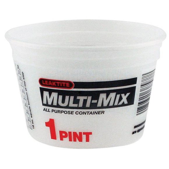 Leaktite 002C01MM500 Peinture en Conteneur Multi-Mélange - Lot de 25