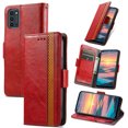 thumbnail image 1 of Étui pour OUKITEL K9 Pro, Couverture Portefeuille en Cuir, Étui Folio, Design à Rabat, Fermeture Magnétique - Rouge, 1 of 5