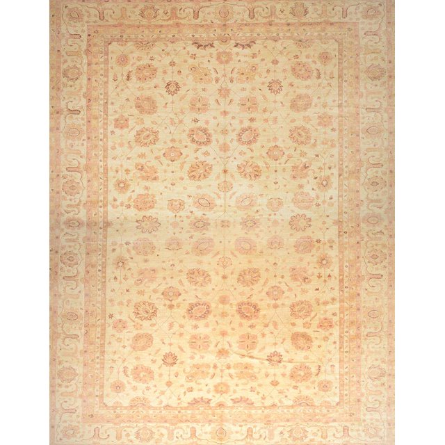Ahgly Company Indoor Rectangle Abstract Mustard Yellow Oriental Area Rugs, 2' x 5'