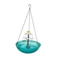 thumbnail image 2 of Almencla Solar Bird Bath Large Decoration Hanging Bird Bath for Backyard Lawn Outdoor Blue, 2 of 8