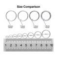 thumbnail image 3 of MesaSe Nose Rings for Women Surgical Steel Hypoallergenic Hinged Small Nose Ring, 3 of 5