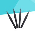 thumbnail image 2 of CHOK 4pcs Stainless Steel Eyebrow Tweezers With Slant Flat Angled Pointed Tips For Eyebrow Ingrown Hair And Splinters With St, 2 of 8