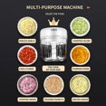 thumbnail image 4 of axGear Electric Mini Garlic Vegetable Chopper Food Slicer and Portable Blender Masher, 4 of 7