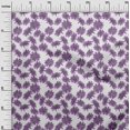 thumbnail image 3 of oneOone Cotton Poplin Purple Fabric Floral Sewing Craft Projects Fabric Prints By Yard 56 Inch Wide, 3 of 4
