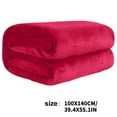 thumbnail image 4 of Solid Color Blanket Fleece Blanket Fleece Gift Yoga Cover Blanket French Fleece Blanket, 4 of 5