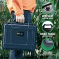 thumbnail image 4 of INNVO Étui Rigide Étanche pour DJI Mini 4 Pro Fly More Combo RC 2 / RC-N2, Étui de Transport Robuste Compatible avec DJI Mini 4 PRO/Mini 3 Pro, Poignée en Caoutchouc Poche en Maille Noir, 4 of 7