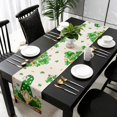 thumbnail image 3 of Shamrock Gnome St. Patricks Day Table Runner, Holiday Table Runners for Dining Table Decor Party, Kitchen Decor Burlap Table Runners 72 Inches Long, St Patricks Day Decorations Dresser Scarf 14x72in, 3 of 6
