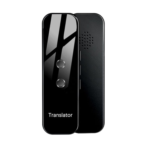 Milaget 2-Way Real Time Voice Translator 70+ Languages Text Translation Device Black
