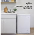 thumbnail image 4 of Koolatron KTCF99 3.5 Cubic Foot (99 Liters) Chest Freezer with Adjustable Thermostat, 4 of 9