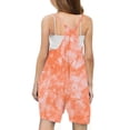 thumbnail image 5 of LSLJS Girls Summer Sleeveless Casual Romper Spaghetti Strap Shorts Jumpsuit With Pockets, Girls' Jumpsuits & Rompers Summer Clothes, 5 of 5