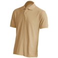 thumbnail image 2 of Basico (Beige) Polos à Col pour Femmes 100 % Coton Manches Courtes Polos de Golf pour Hommes, 2 of 3