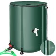 thumbnail image 1 of Collapsible Rain Barrel 53 Gallon Rainwater Collection Storage Tank with Garden Hose, 1 of 8