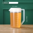 thumbnail image 3 of Oleegame 2PC Blue Juice Plastic Pitcher With Lid Large Capacity Cold Water Kettle For Juice Milk Tea Iced Coffee And Homemade Beverage, 3 of 9