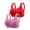 Red, variant on Twfbrm Bras for Women 2PC Women Bras Plus Size Behind Buckle Comfortable Breathable Exhaust Base Non-Steel Ring Non-Magnetic Buckle Underwear Soft Breathable Bra
