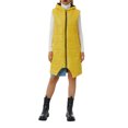 thumbnail image 2 of Kmbangi Gilet Long Sans Manches à Fermeture Éclair, Coupe Ajustée, Uni, Décontracté pour Femmes, 2 of 9
