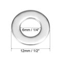 thumbnail image 3 of Parts Washer,Hardware Nuts,Washers,50 Pcs 304 Stainless Steel Flat Washer for Screw Bolt, 3 of 3