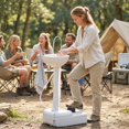 thumbnail image 2 of kleankin Lavabo de Camping Portable Station de Lavage des Mains avec Réservoir d'Eau de 17 L, 2 of 10