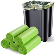 MesaSe 60 Counts Biodegradable Trash Bags 13 Gallon Compostable Trash Bags  Recycled Garbage Bags Unscented Wastebasket Liners for Kitchen Office