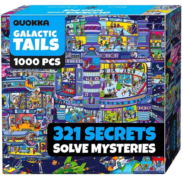 Quokka 1000 Piece Jigsaw Puzzle for Adults - Challenge Puzzle Gifts in Premium Box Fun Galaxy Dogs