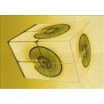 thumbnail image 1 of Ahgly Company Machine Washable Indoor Rectangle Transitional Bold Yellow Area Rugs, 3' x 5', 1 of 7