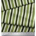 thumbnail image 3 of Soimoi Rayon Fabric Stripe Block Fabric Prints by Yard 56 Inch Wide, 3 of 3