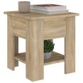 thumbnail image 2 of vidaXL Coffee Table Sonoma Oak 40x40x42 cm Engineered Wood, 2 of 4