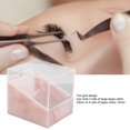thumbnail image 3 of Acrylic Eyelash Tape Cutter, Eyelash Tape Dispenser, Two Grid Acrylic Cutter Holder with Transparent Flip Cover, Fast Tape Cutting, for Beauty Salons, Home, and Office Use, 3 of 7