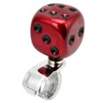 thumbnail image 2 of Vehicle Handle , Dice Shape Steering Wheel  Knob Labor Saving Universal    For Cars Trucks Tractors Boats Red, 2 of 8