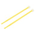 thumbnail image 3 of Drums Mallets Accessory, Double Headed Portable Nylon Handle Drum Mallet Set  For Playing Yellow, 3 of 8