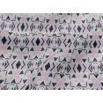 thumbnail image 4 of oneOone Viscose Jersey Fabric Triangle Ikat Decor Fabric Printed BTY 60 Inch Wide, 4 of 5