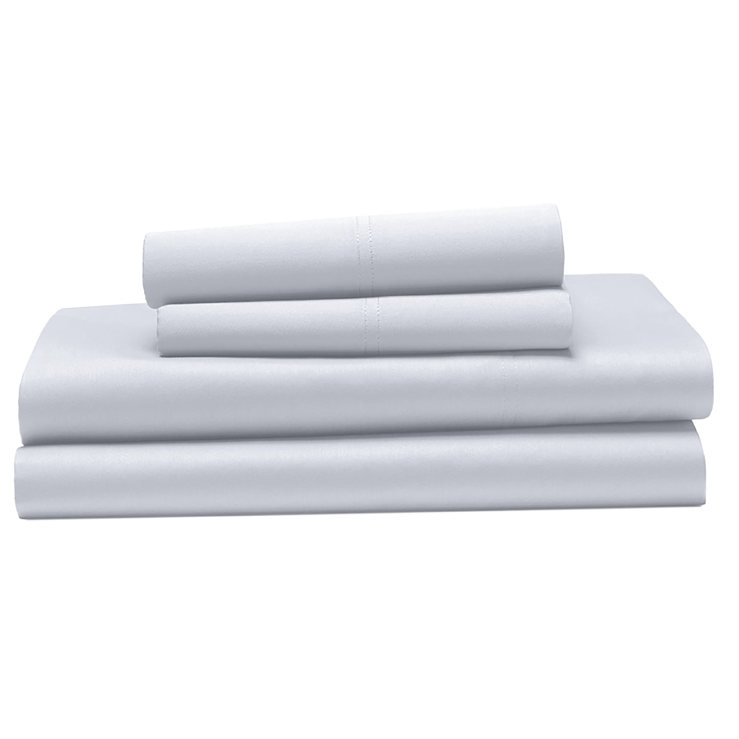 Ensemble de draps 100 % coton à contexture de 400 fils Hometrends