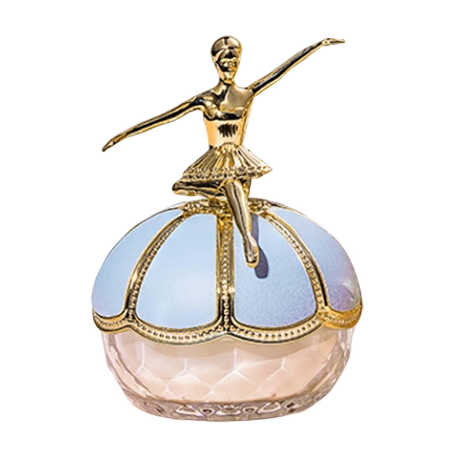 HILABEE Loose Powder Makeup Powder Ballet Statue Invisible Pores Facial Makeup Matte Oil 01