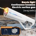 thumbnail image 4 of fastboy Safe Water Gun Electric Continuous Hair And Cool Light Electric Water Gun Gun Toy Realistic Fun gray, 4 of 6